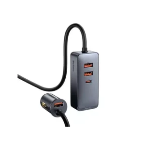 هاب شارژر و شارژر فندکی سریع بیسوس 120W CCBT-B0G